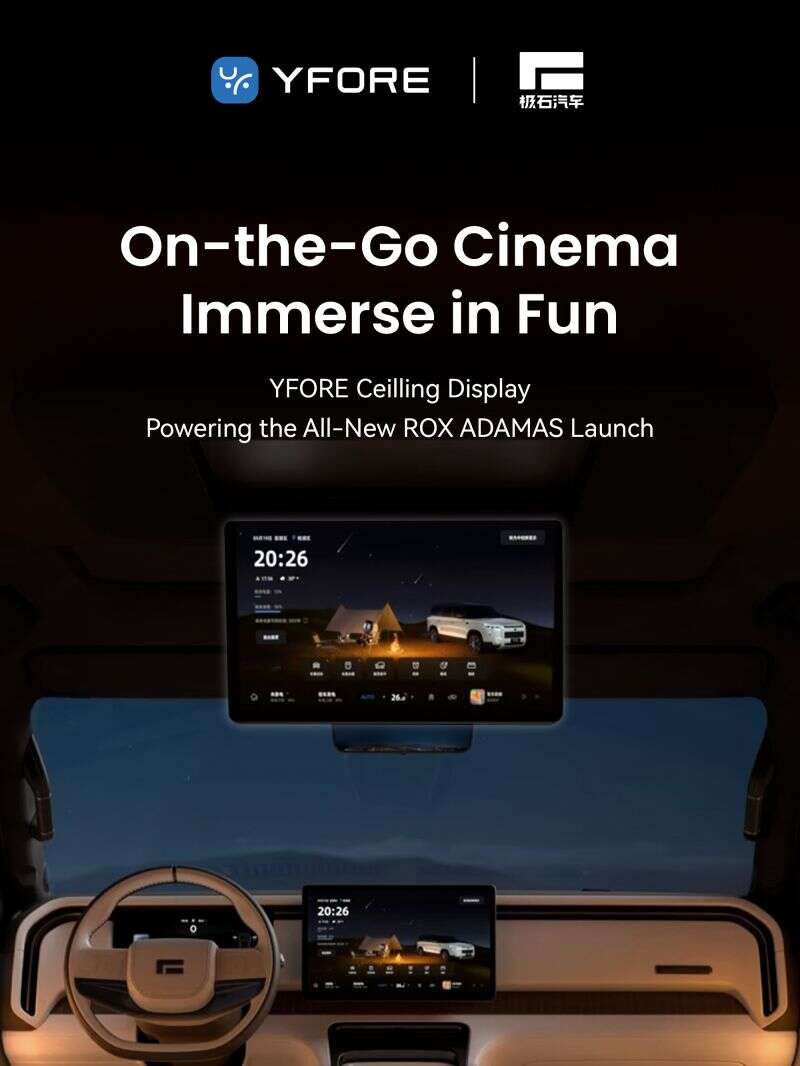 YFORE Empowers ROX ADAMAS to Create an Off‑Road Camping “Mobile IMAX”
